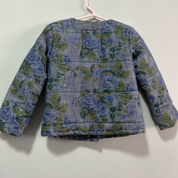 Tucker + Tate Toddlers Quilted Rose Pattern Jacket - Picture 4 of 6